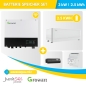Preview: 3000 Watt Growatt Hybrid Wechselrichter Batterie Set inkl. 2.5 kWh Growatt ARK 2.5 LV